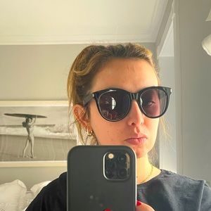 Black Saint Laurent Sunglasses